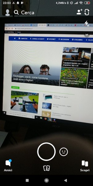 snapchat panoramica app