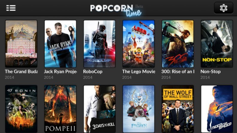 App per serie TV: popcorn Time