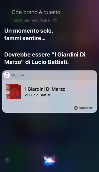 Riconoscere Brani Musicali