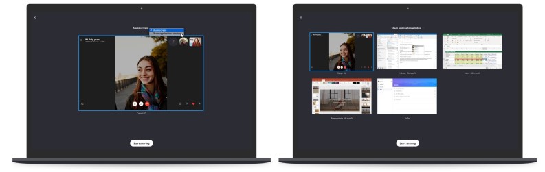 skype screen sharing