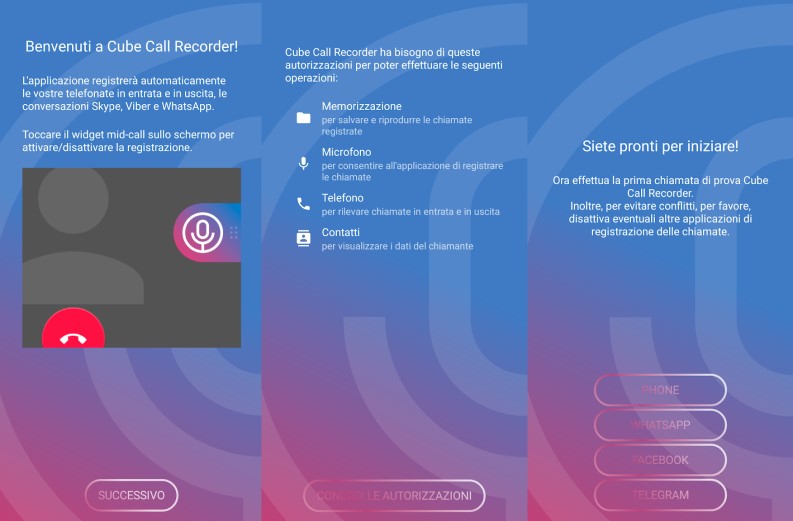 Cube Call recorder app