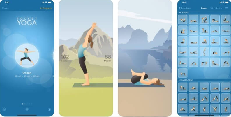 Yoga positions: Pocket Yoga