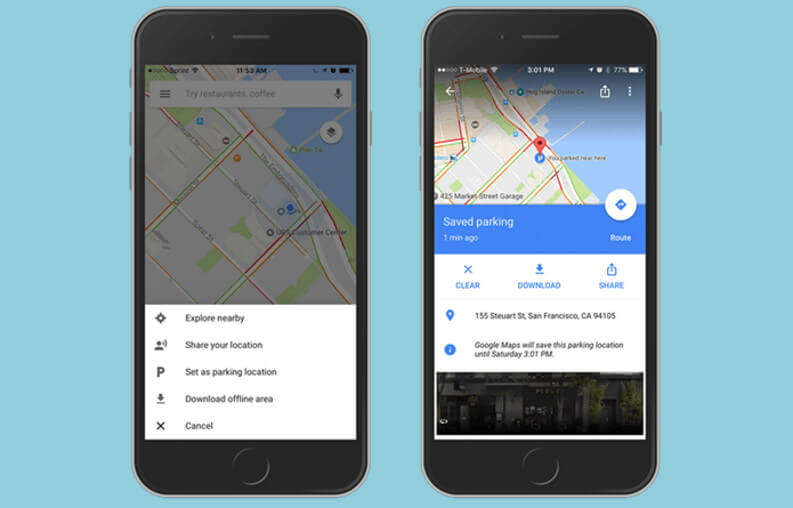 Le migliori app per localizzare auto: Google Maps