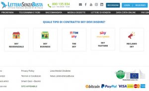 Lettera disdetta sky legge bersani