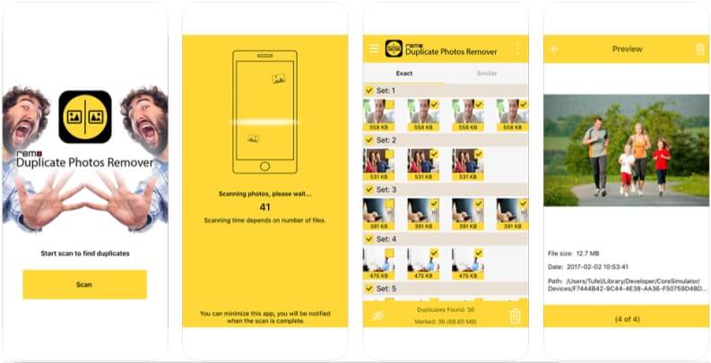 Remo Duplicate Photos Remover (Android e iOS)
