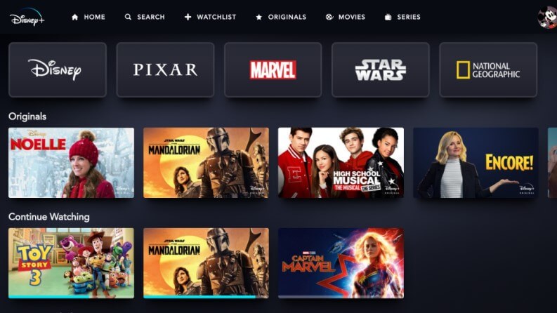 Offerta Disney+