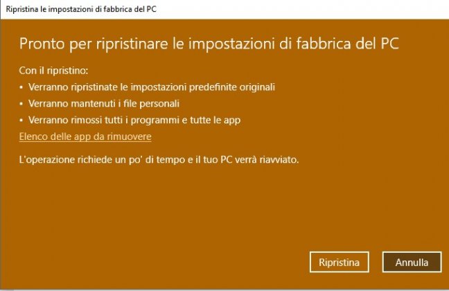 Tentativi Di Ripristino In Corso Windows 10
