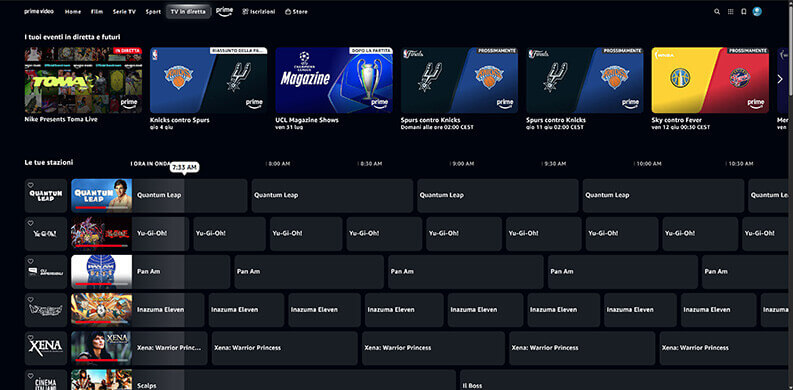 Canali E Iscrizioni Su Prime Video