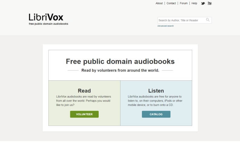 Audiolibri gratis anche in italiano su LibriVox