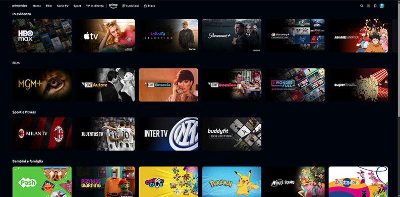 LiveTV Su Prime Video