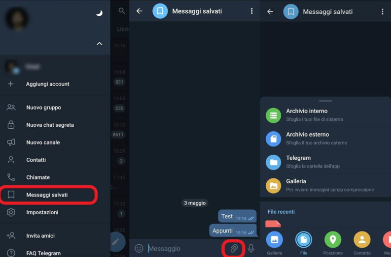 Trucchi per Telegram: cloud senza limiti!