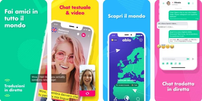 Le app per chat anonime: Ablo