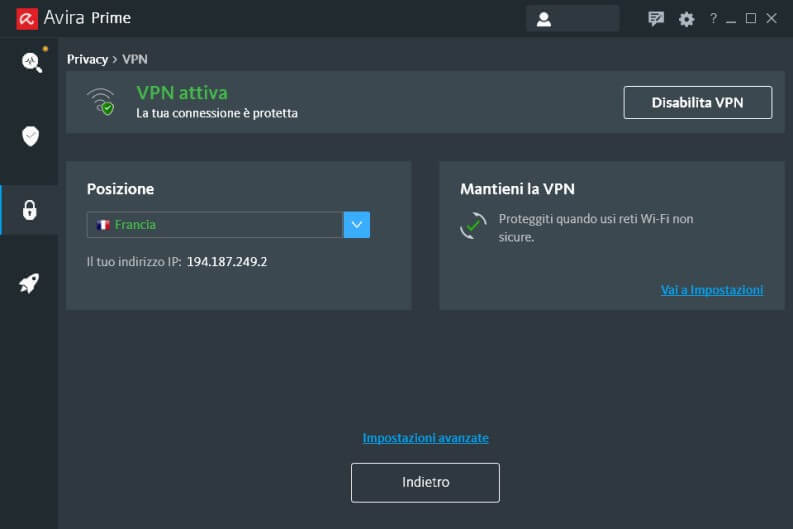 Avira Prime VPN Phantom Pro