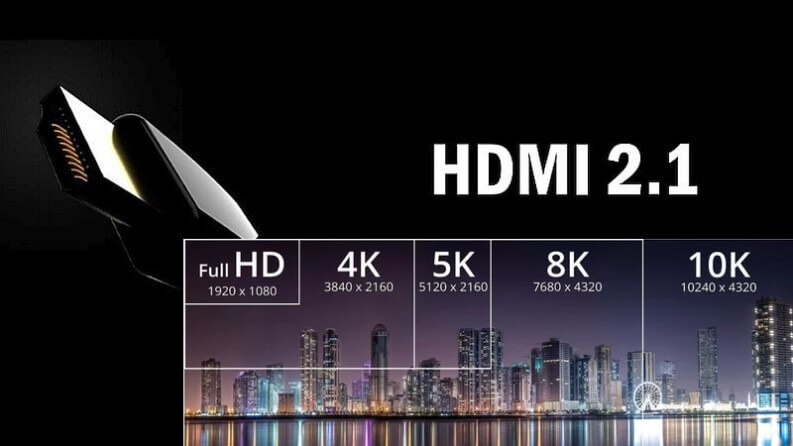 HDMI 2.1 Nuovo standard