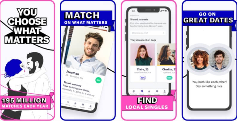 Le migliori app di incontri: Okcupid