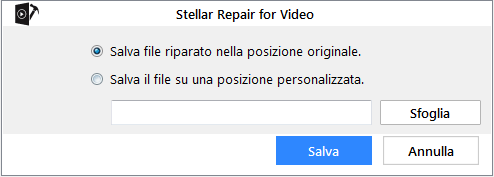 salvare file riparati