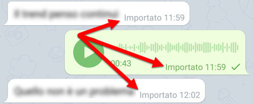 Chat Importata Da Whatsapp Su Telegram