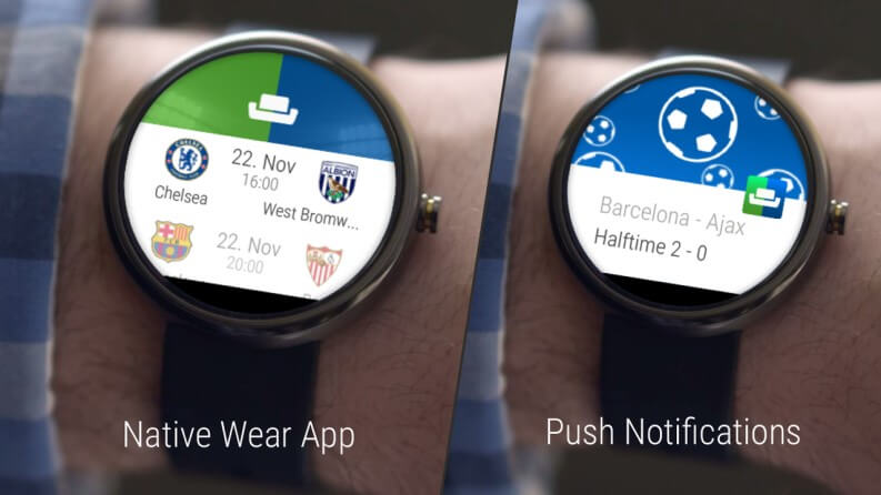 Migliori app per smartwatch Android Wear OS: Sofa Score 