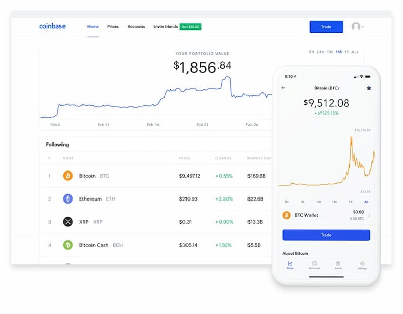 Coinbase exchange criptovalute