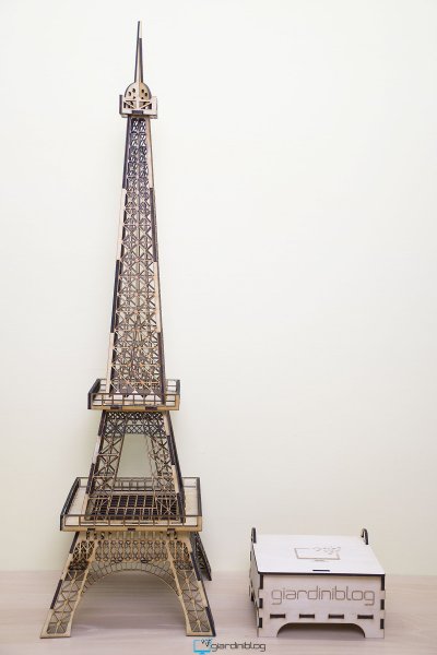 Torre Eiffel Laser Cut Giardiniblog