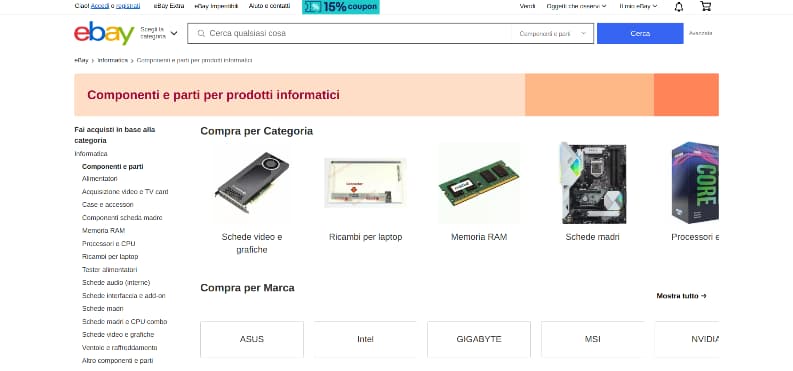 Ebay Componenti Pc