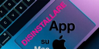 Disinstallare App Mac