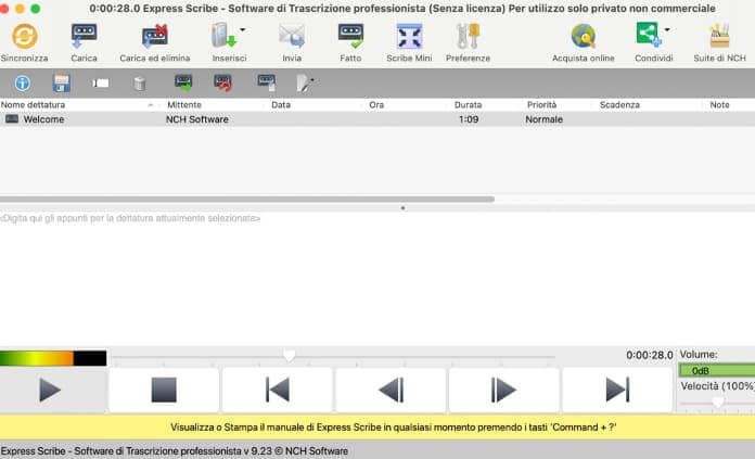 Trascrivere Registrazione Audio Su Mac Con Express Scribe