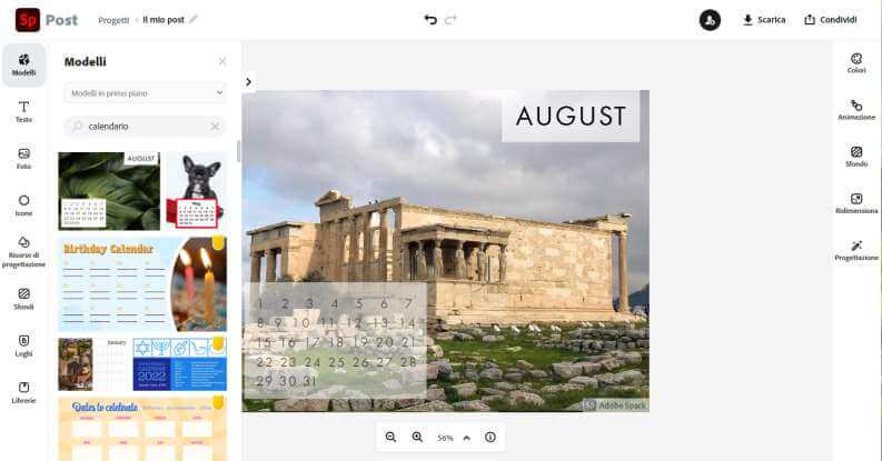 Crea Calendario Spark 0