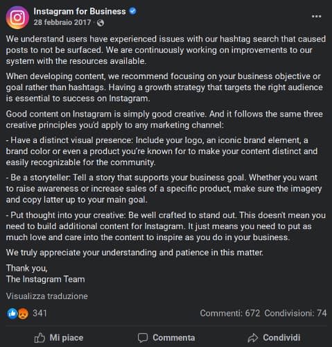 Shadowban Instagram Post Instagram Business