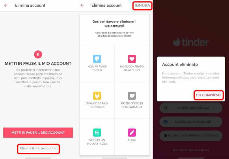 Cancellarsi Da Tinder Mobile