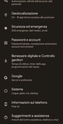 Aggiornare Android