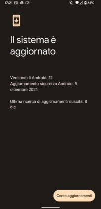 Aggiornare Android