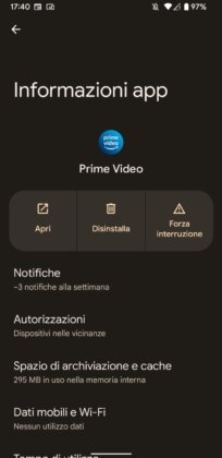 Eliminare App Android