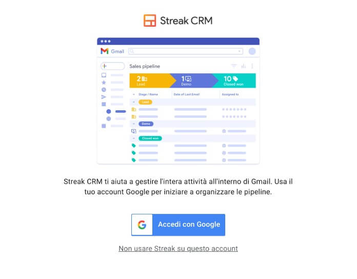 come vedere se un'email è stata letta con Streak Gmail