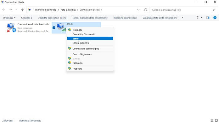 Connessione Di Rete Windows 11