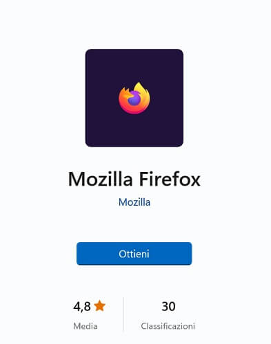 Mozilla Firefox App Microsoft Store