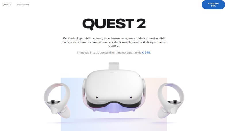 Dove acquistare Oculus Quest 2