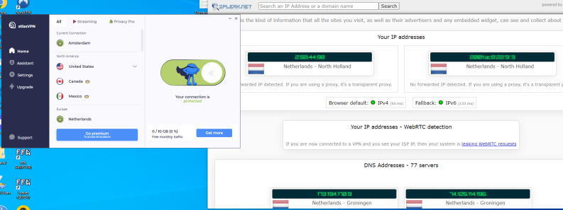 Atlas VPN IPv6