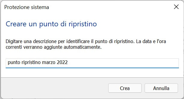 Come Creare Un Punto Di Ripristino In Windows E Giardiniblog