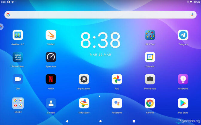 Software Lenovo Tab Pro 11