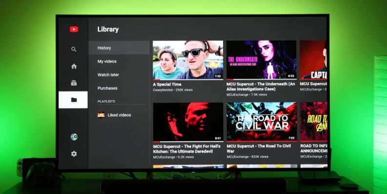 Come vedere YouTube su Android TV