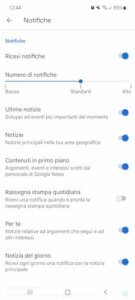 Notifiche App Google News