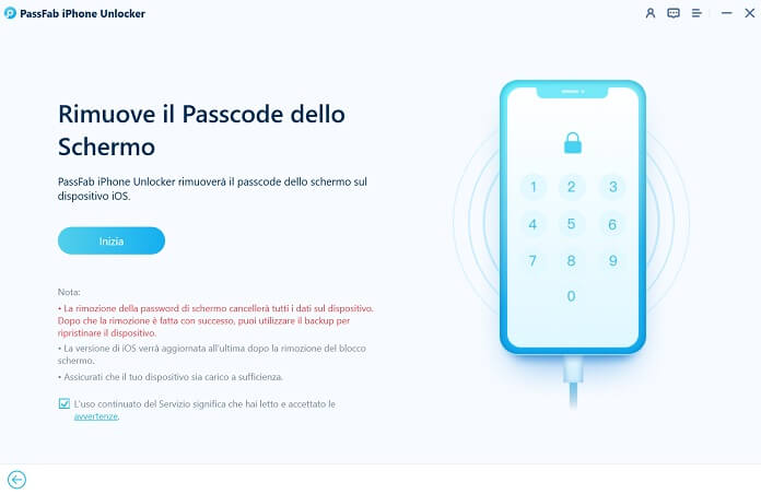 Passfab Iphone Unlocker Inizia