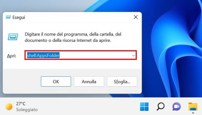 Shell Apps Folder Windows 11
