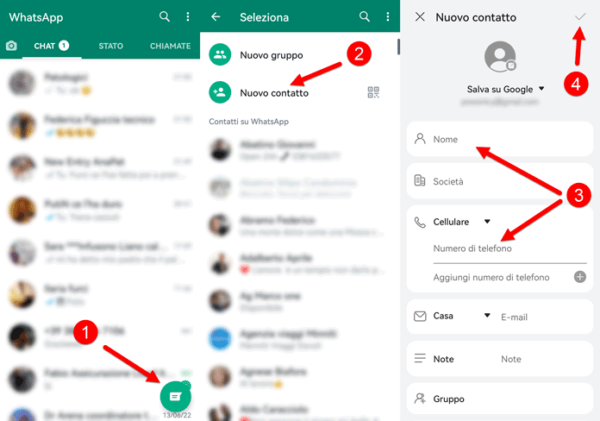 Come Condividere Un Contatto Su Whatsapp