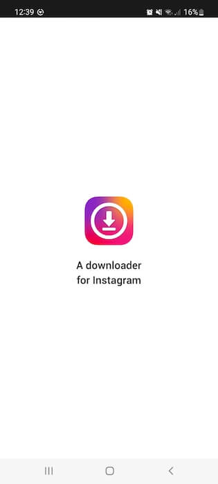 A Downloader For Instagram
