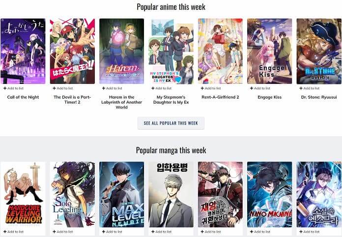 I 37 Migliori Siti per vedere Anime in Streaming del 2023