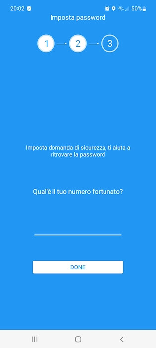 Applock Imposta Domanda