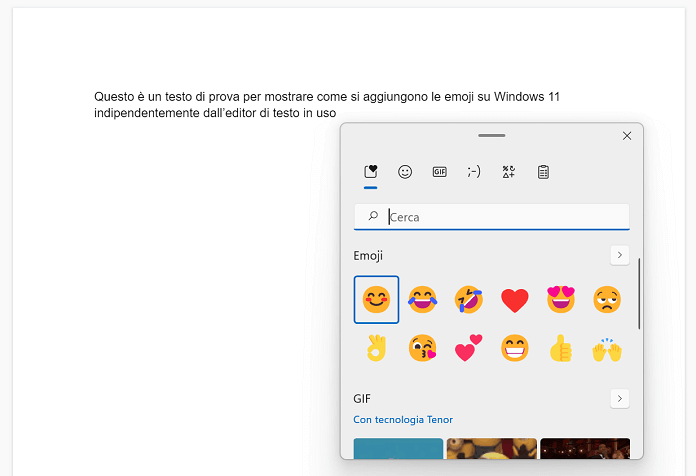 Editor Di Testo Emoji