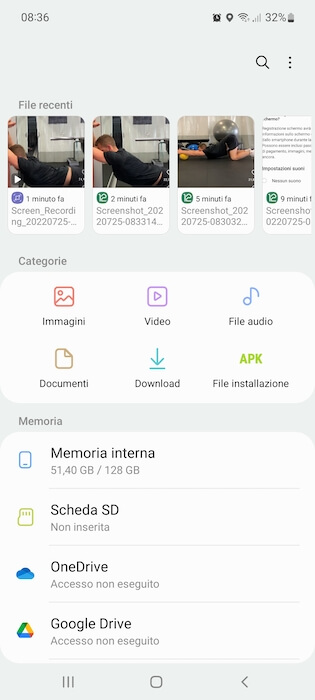 File Archivio Android